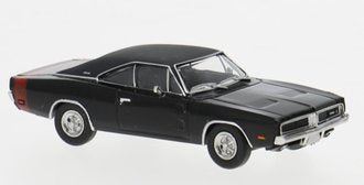 1969 Dodge Charger (Black) - 18006 : HO