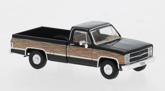 1982 Chevrolet C10 Pickup Truck (Black w/Wood Panels) - 19658 : HO