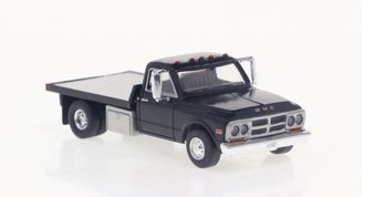 1968 GMC Sierra Grande Flatbed (Black) - 19669 : HO