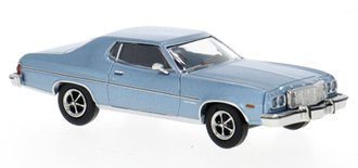 1976 Ford Gran Torino (Metallic Blue) - 19730 : HO