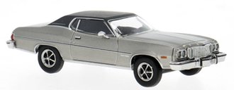 1976 Ford Gran Torino (Silver/Dark Gray) - 19734 : HO