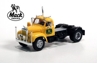 1953 Mack B-61 Tractor "John Deere" (Yellow) - 85978 : HO