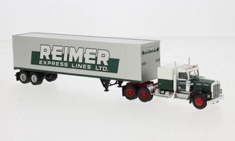 1977 Kenworth W900 w/Reefer Trailer "Reimer" - 86258 : HO