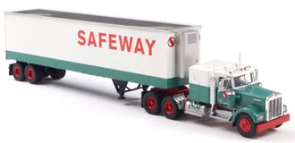 1977 Kenworth W900 w/Reefer Trailer "Safeway" - 86259 : HO