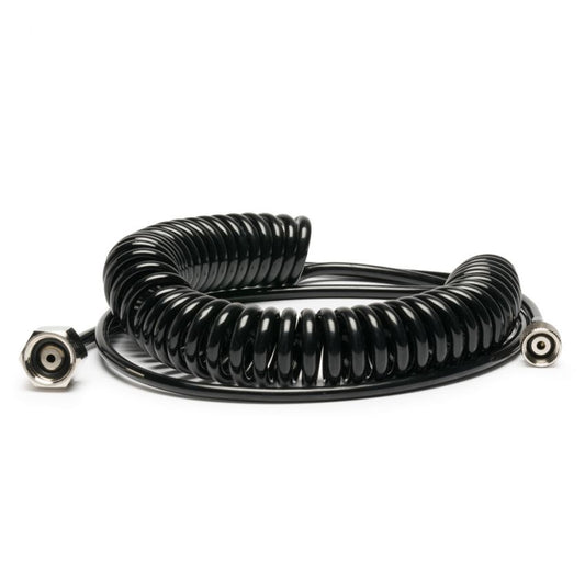 10' Cobra Coil Airbrush Hose with Iwata Airbrush Fitting and 1/4" Compressor Fitting - CTI10