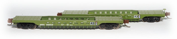 GSC 60-ton Well Car Department Of Defense DODX 38853 - 210701 : N