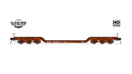 GSC Heavy Duty Flatcar Southern - FC00220 : HO