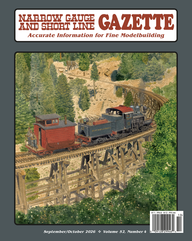 Narrow Gauge and Short Line Gazette September/October 2026 - NGG524