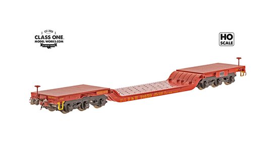 GSC Heavy Duty Flatcar Deleware & Hudson D&H #16159- FC00232 : HO