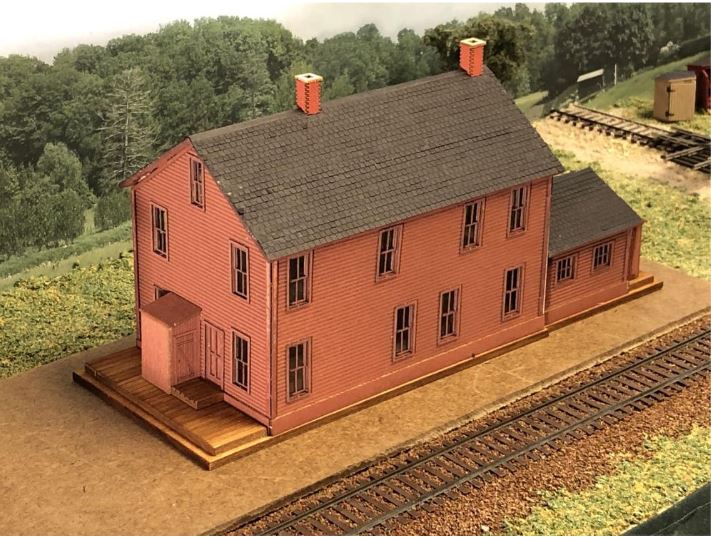 DSS&A SOO Junction Section House Kit - 107 : HO