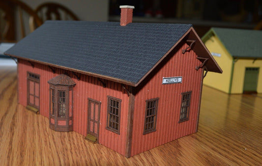 Kelly's Weston Wisconsin Depot Chicago & North Western Kit - 011 : HO