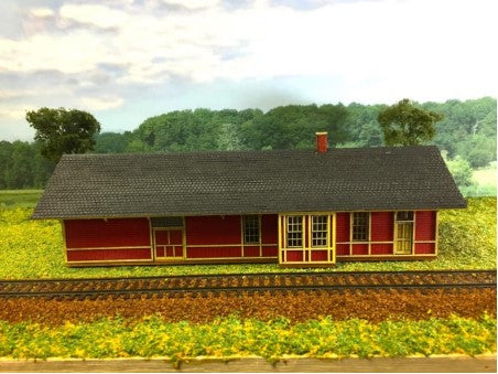 Elizabeth Illinois Depot Kit, CGW - 153 - HO