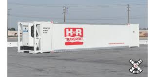 CIMC 53 ft. Reefer Container H&R Transport HRTU 673259 - SXT10300 : N
