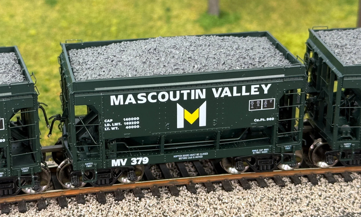 Mascoutin Valley Mining Fox Valley Ore Car (4-Pack) - HFO005001 : HO