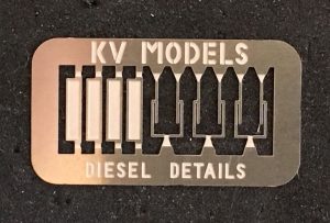 Windshield Wiper/Cab Sunshade Set #3 - KV1010H : HO