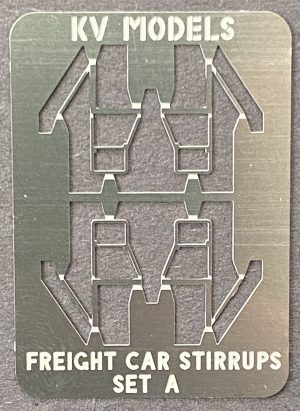 Freight Car Stirrup Set A - KV1801H : HO