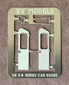 GE U&B Series Cab Doors-501H : HO