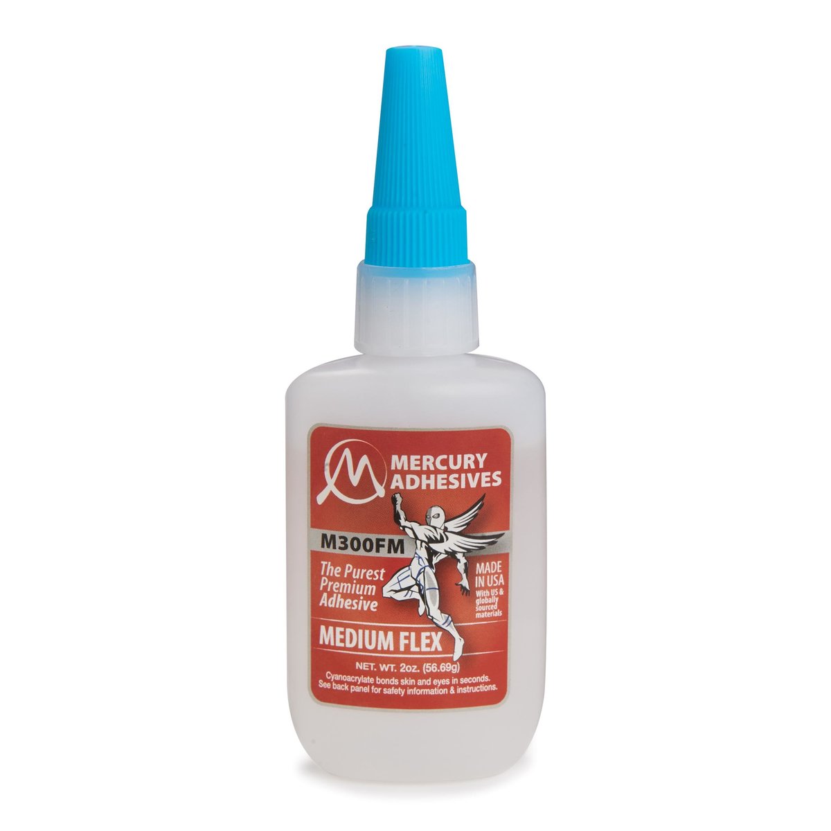 Medium Flex CA Adhesive, 2 oz-M300FM2OZ