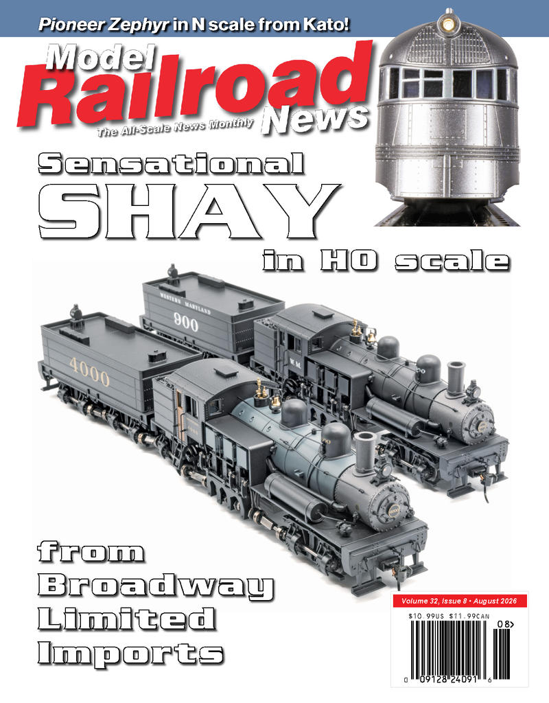 Model Railroad News - August 2026 - MRN3208