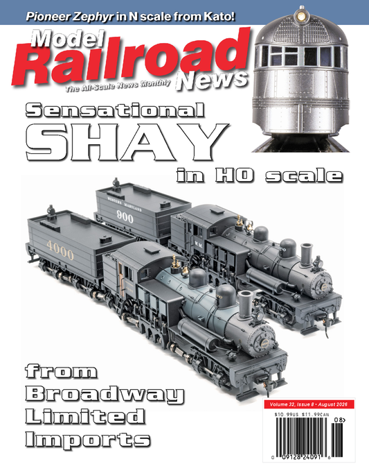 Model Railroad News - August 2026 - MRN3208