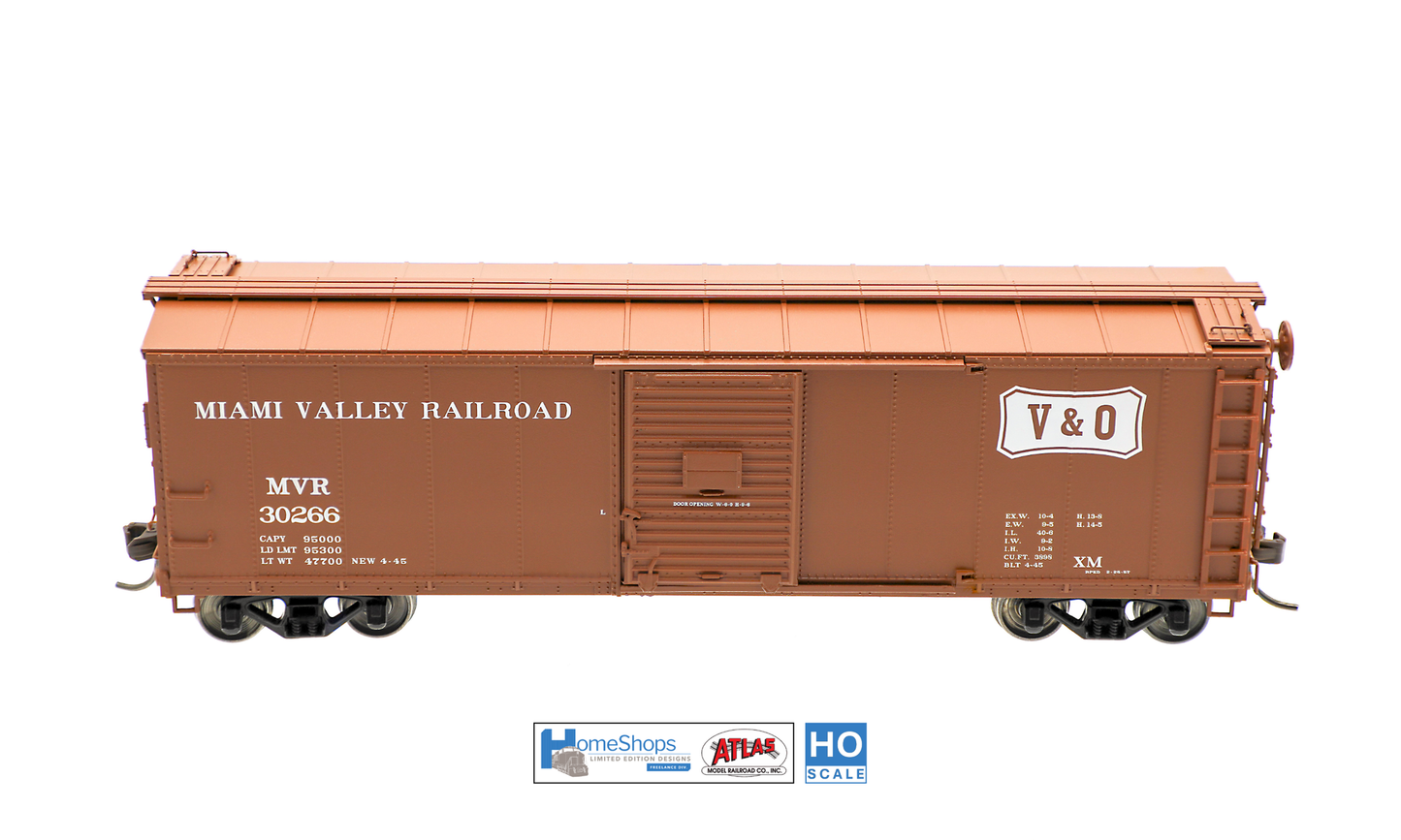 USRA Rebuilt Steel 40' Box Car, Miami Valley Railroad MVR #30205 - HFB042001 : HO