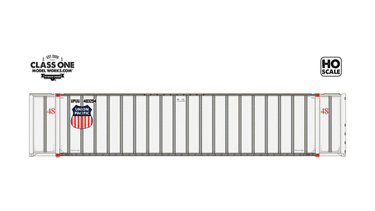 Monon 48 Ft Exterior Post Container Union Pacific UPUU 483755 - CT00323 : HO