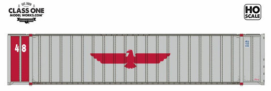 Monon 48 Ft Exterior Post Container American President Lines APLU 482569, 488147 - CT00124 : HO