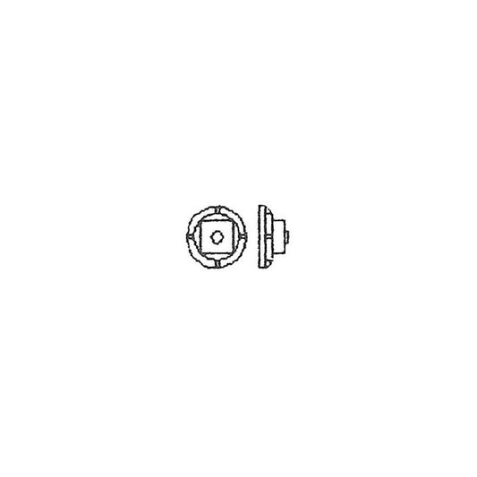 1-1/4″ Nut, 3″ Malleable Washers HO/HOn3 Scale - 5066 : HO
