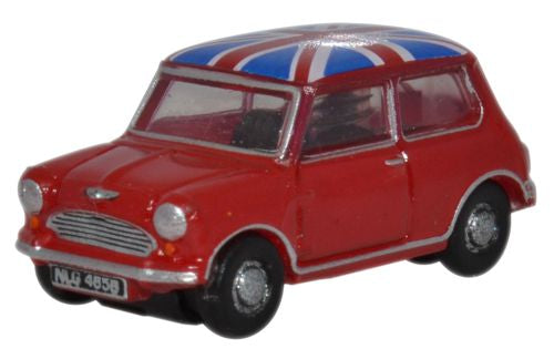 Mini Cooper Tartan Red Union Jack - NMN001 : N