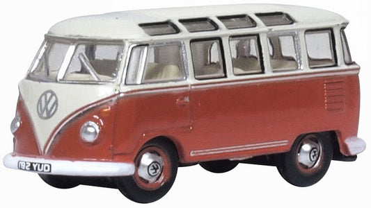VW T1 Samba Bus, Sealing Wax Red/Beige Grey - NVWS001 : N