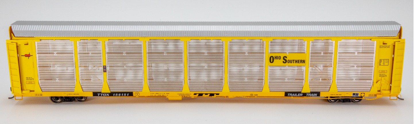 TTGX 603991 - Ohio Southern Bi-Level Auto Rack - HFF004006 : HO