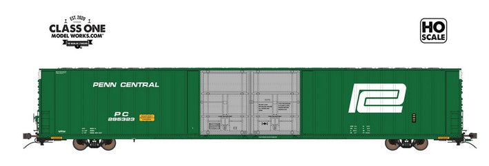 Thrall 86' HighCube 4-Door Boxcar Penn Central 295427 – FC00320 : HO