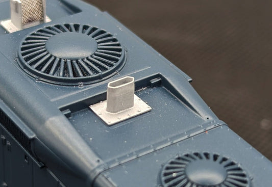 Illinois Central Paducah Exhaust Stacks - 3040 : HO