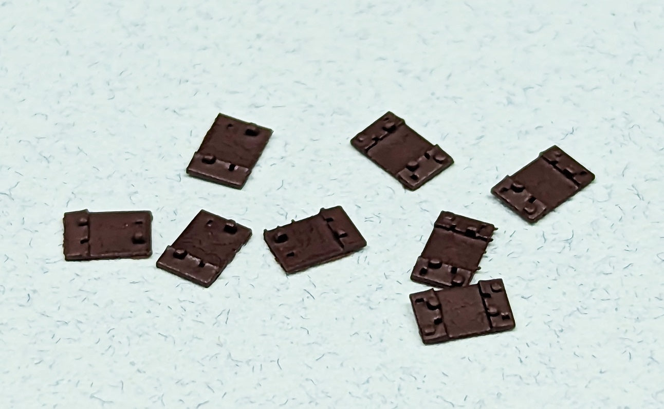 Scale Tie Plates – With Spikes - 8007 : HO