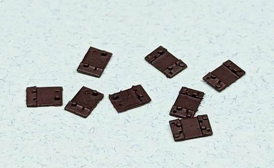 Scale Tie Plates – With Spikes - 8007 : HO