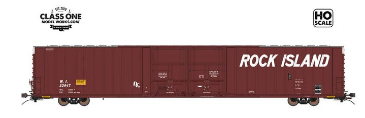 Thrall 86' HighCube 4-Door Boxcar Rock Island 32947– FC00322 : HO