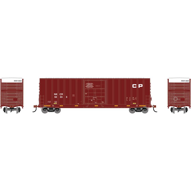 50' Exterior Post High Cube Plug Door Box Car, NKCR #50333 - RND-2076 : HO