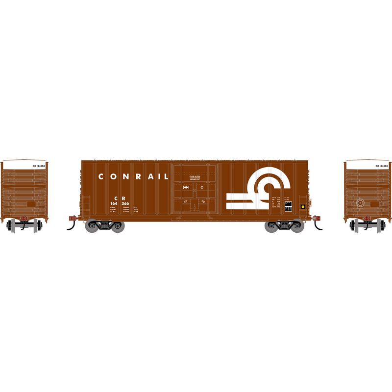 50' Exterior Post High Cube Plug Door Box Car, Conrail CR #164371 - RND-2080 : HO