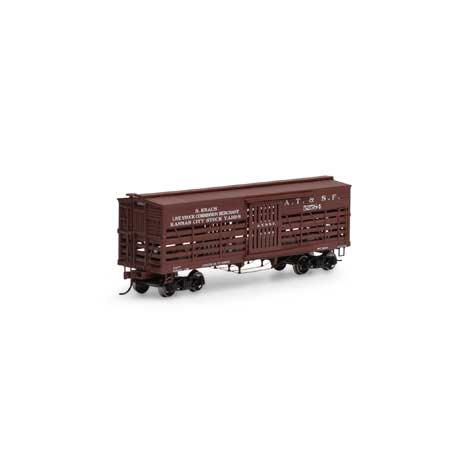36' Stock Car Santa Fe, S Kraus Livestock ATSF #52584 - 75293 : HO