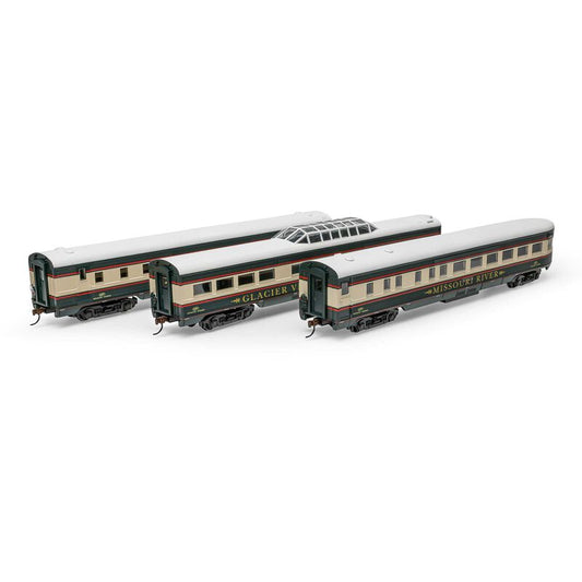 Streamline Passenger Cars, BN #1 (3) - 79123 : HO