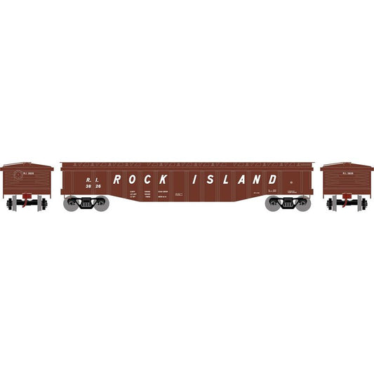 50 FT Gondola w/Cover Rock Island RI 3826 - 82116 : HO