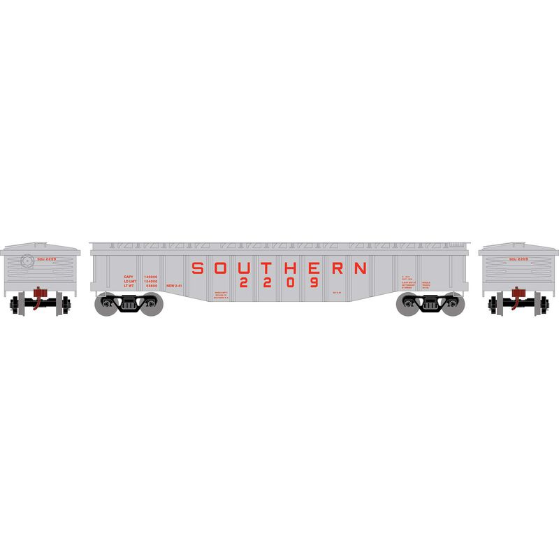 50' Gondola w/Cover Southern SOU 2209 - 82119 : HO