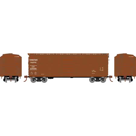 40' Single-Sheathed Wood Boxcar Canadian Pacific CP 234051 - 85830 : HO