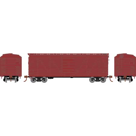 40' Single-Sheathed Wood Boxcar Ann Arbor AA 73918 - 85834 : HO