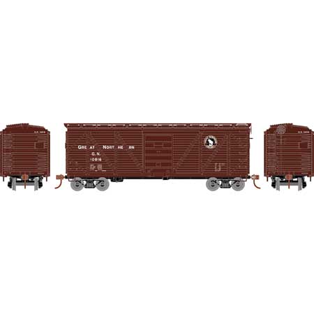 40' Single-Sheathed Wood Boxcar Great Northern GN 10721 - 85837 : HO