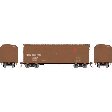 40' Single-Sheathed Wood Boxcar Seaboard Air Line SAL 15899 - 85840 : HO