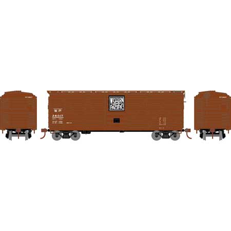 40' Single-Sheathed Wood Boxcar Western Pacific WP 26111 - 85847 : HO