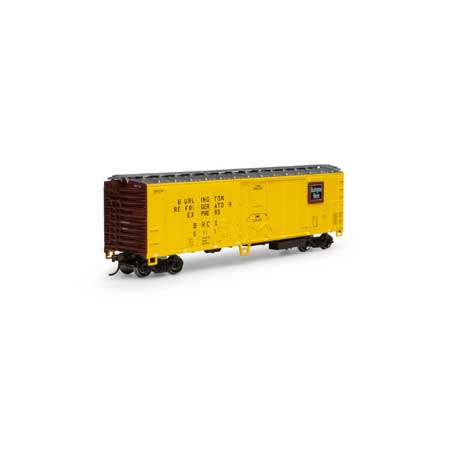 50' Exterior Post Mechanical Reefer Burlington BRCX 5111 - 87985 : HO