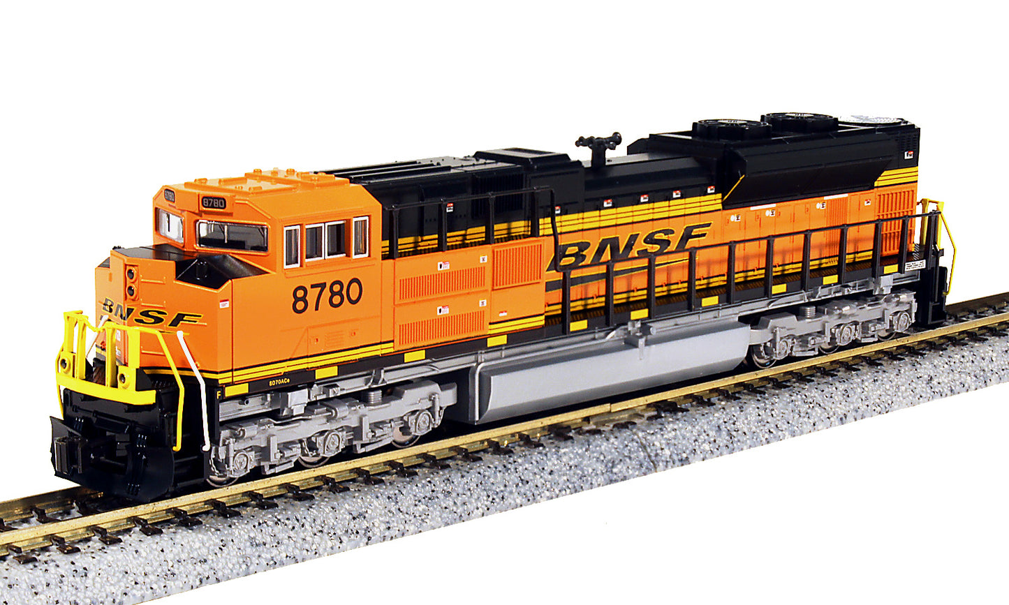 EMD SD70ACe BNSF Railway BNSF 8780 w/Digitrax DCC 1768526DCC N Scale