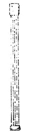 12' Tall Fluted Square Post - 2138 : HO